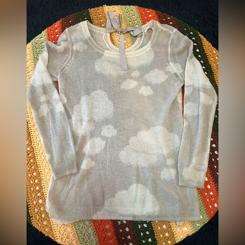LC Lauren Conrad Print Sweater